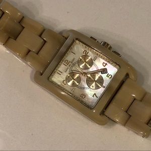 Michael Kors Jet Set Horn rectangle watch
